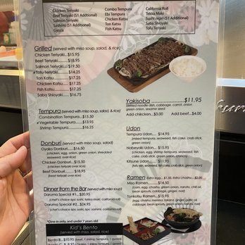 Sushi Daruma - Special menu - Sushi Bars Near Me - Salinas, California