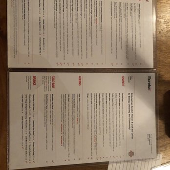 Eureka! - The Menu - American Near Me - Fresno, California