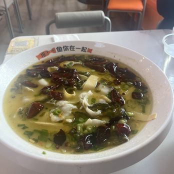 Yonny Mini Hot Pot - Signature Suancai & Fish SnakeheadRegular PortionAny Sides - Chinese Near Me - San Diego, California