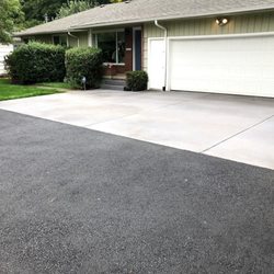 Checkered Flag Asphalt Paving & Sealcoating - Great job keeping my new concrete clean while paving the asphalt!