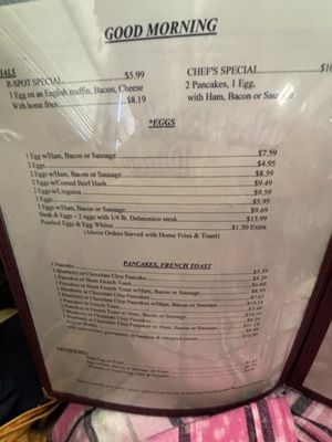 Menu photo 1 Right Spot Pawtucket, RI