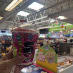 Inside store today Slurpee Cherry 30oz