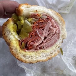 P & K Delicatessen - The best Italian subs around! You'll never get one with this much meat in it anywhere else!