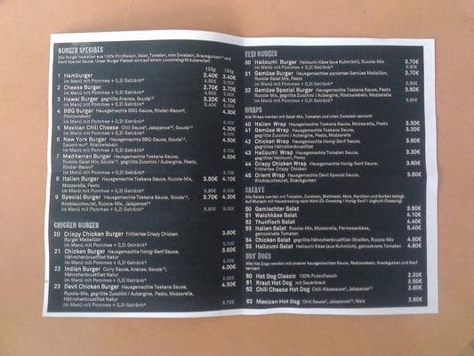 Menu photo 2 Devil Burger Berlin, BE