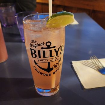 Billy's Chowder House - Gin - Seafood Near Me - Wells, Maine