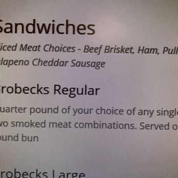 Brobecks Barbeque - Menu - Barbeque Near Me - Overland Park, Kansas Brobecks Barbeque - Menu - Barbeque Near Me - Overland Park, Kansas