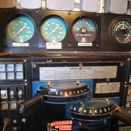 Panel on train simulator