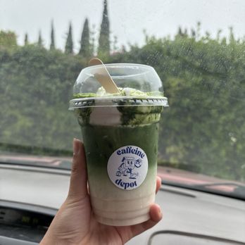 Caffeine Depot - Matcha Einspanner - Coffee & Tea Near Me