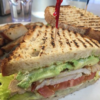 Millie's Cafe - Pasadena - Up close of turkey bacon avocado sandwich on sourdough - Breakfast & Brunch Near Me - Pasadena, California Millie's Cafe - Pasadena - Up close of turkey bacon avocado sandwich on sourdough - Breakfast & Brunch Near Me - Pasadena, California