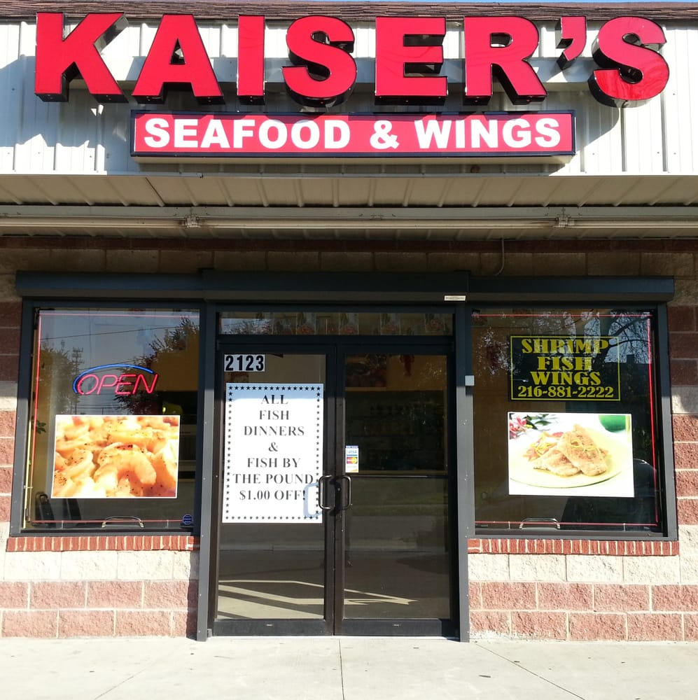 KAISER’S SEAFOOD & WINGS Updated April 2024 2123 E 79th St