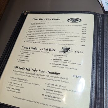 Huynh Restaurant - Menu - Vietnamese Near Me - Houston, Texas