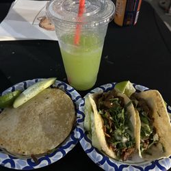Power Sports Academy - Friday evening night market - some tacos and a mulita
