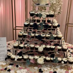 Supreme Kakes & More - Cupcake Wedding Cake- 4 different cupcake flavors