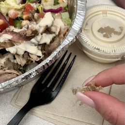 Second bone I found in my bowl, second bite :-)