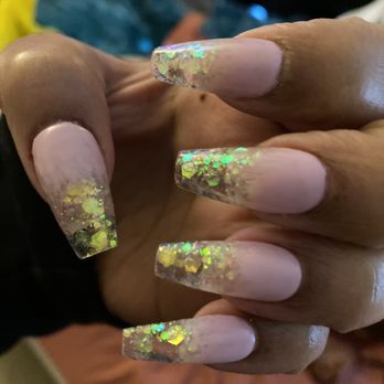 Legends Nails & Spa - See the brush strokes. Not clean. - Nail Salons Near Me - Rancho Cucamonga, California Legends Nails & Spa - See the brush strokes. Not clean. - Nail Salons Near Me - Rancho Cucamonga, California