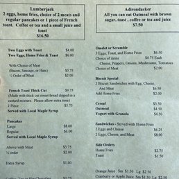 Menu Menu