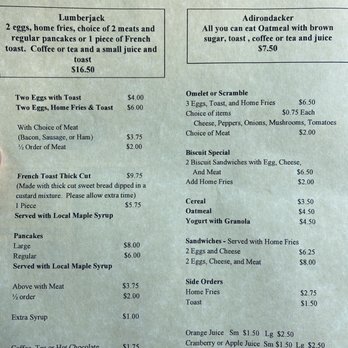 The Country Bear - Menu - Bakeries Near Me - Wilmington, New York The Country Bear - Menu - Bakeries Near Me - Wilmington, New York