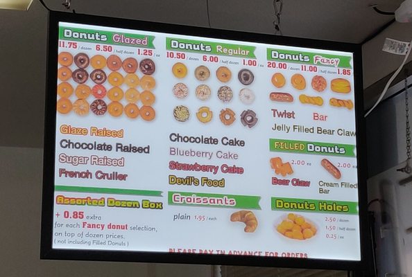 Menu photo 3 Tasty Donuts San Jose, CA