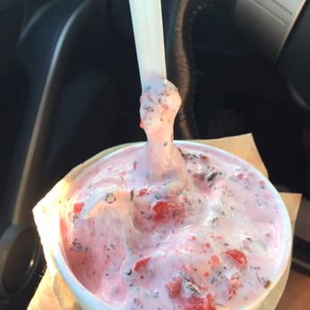 Shake Pit - Chocolate covered cherry 'Spooner'- delicious ! - Burgers Near Me - Bradenton, Florida