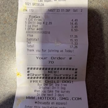 Wienerschnitzel - Reasonable for all you get! & Good food! - Fast Food Near Me - Las Vegas, Nevada Wienerschnitzel - Reasonable for all you get! & Good food! - Fast Food Near Me - Las Vegas, Nevada
