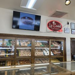 La Central Bakery - Inside the bakery. Fresh made donuts.