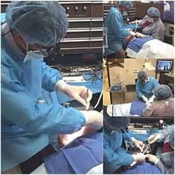 Amirali Rahmatian, DDS - Dr Rahmatian doing what he loves!