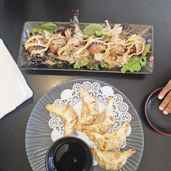 Sushi Town - Takoyaki and deep fried beef potstickers - Sushi Bars Near Me - Plano, Texas Sushi Town - Takoyaki and deep fried beef potstickers - Sushi Bars Near Me - Plano, Texas