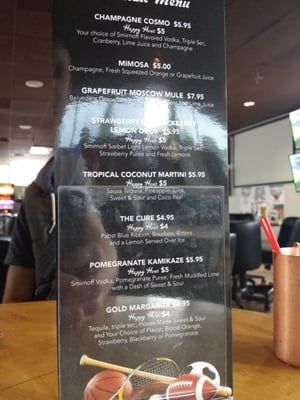 Menu photo 2 Stadiums Oak Grove, OR