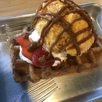 Waffle Love - Dulce de Liege  Must try!!! - Waffles Near Me - Northridge, California
