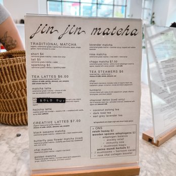 Jin Jin Matcha - Tea Rooms Near Me - Tacoma, Washington