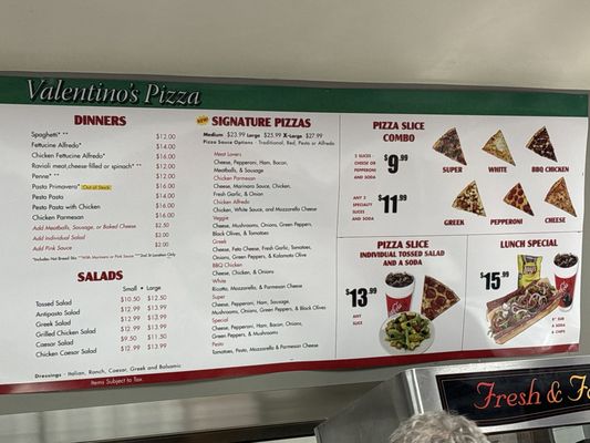 Menu photo 2 Valentino's Pizza Long Beach, CA Menu photo 2 Valentino's Pizza Long Beach, CA