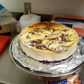 S'more Dessert Company - a cheesecake with chocolate swirling - Bakeries Near Me - Dothan, Alabama