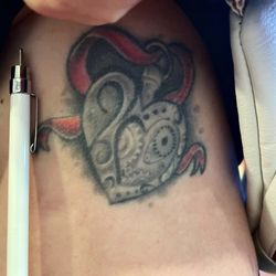 Monkey Wrench Tattoo - Before