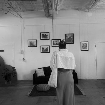 The Studio - Before my Artist Talk took place on 5/6/23. - Session Photography Near Me - Tulsa, Oklahoma