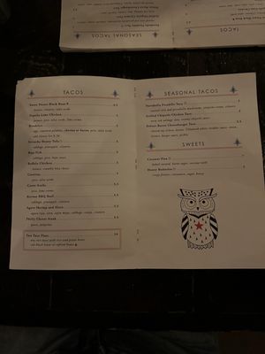 Menu photo 5 Red Star Taco Bar Seattle, WA