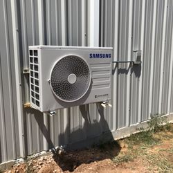 Crouch's Heating & Cooling - Mini split installation.
