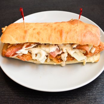 Oxford Cafe - a sub sandwich on a plate - Breakfast & Brunch Near Me - New York, New York Oxford Cafe - a sub sandwich on a plate - Breakfast & Brunch Near Me - New York, New York