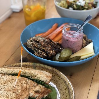 The Good Bite Kitchen - two plates of food - Do-It-Yourself Food Near Me - Lake Placid, New York