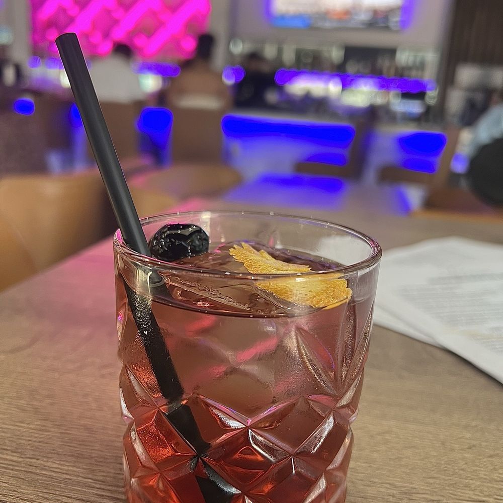 Pure Social Bar & Grill - The Santana Old Fashioned - Sports Bars Near Me - Richardson, Texas Pure Social Bar & Grill - The Santana Old Fashioned - Sports Bars Near Me - Richardson, Texas