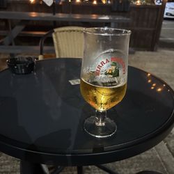 Punch Bowl - This is a multi cultural pub. I just had a beer no food but enjoyed hearing the planes from Heathrow nearby.