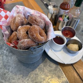 Boon Fly Cafe - Mini donuts with various drippings - American Near Me - Napa, California Boon Fly Cafe - Mini donuts with various drippings - American Near Me - Napa, California