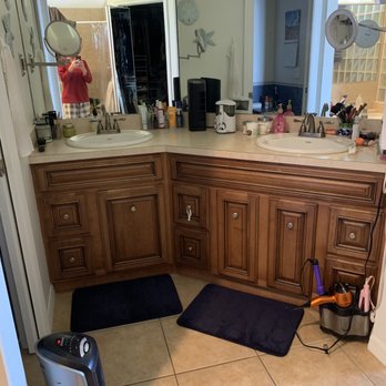 Absolute Building Solutions - MB Vanity Before - General Contractors Near Me