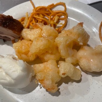 Flaming Buffet - my favorite shrimp ever - Seafood Near Me - Corona, California