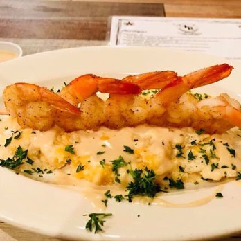 JR Steakhouse - shrimp skewers on a bed of mashed potatoes - Steakhouses Near Me - Eastview, Tennessee