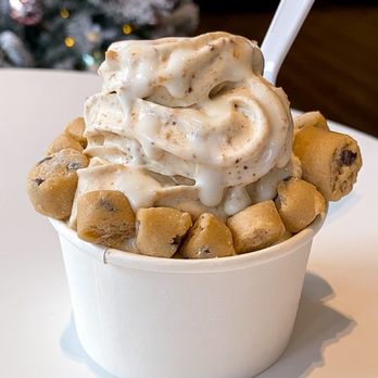 Milky Cereal Bar - Milky Swirl with Smores cereal, Marshmallow drizzle and cookie dough bites! - Ice Cream & Frozen Yogurt Near Me - Kapolei, Hawaii