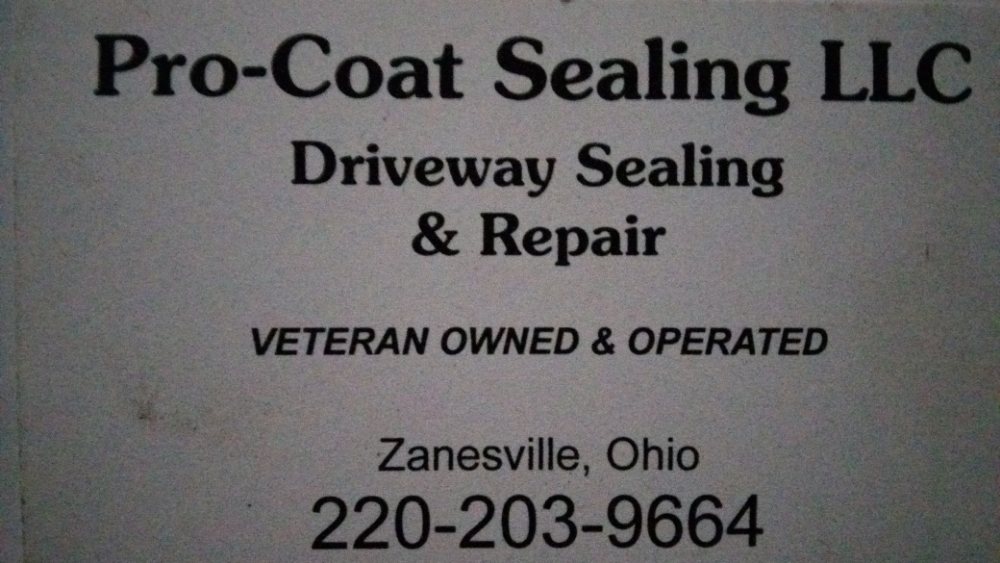 PROCOAT ASPHALT SEALING AND REPAIR Zanesville, Ohio Well Drilling