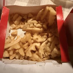 This looks like rubbish fries not waffle fries. This looks like rubbish fries not waffle fries.