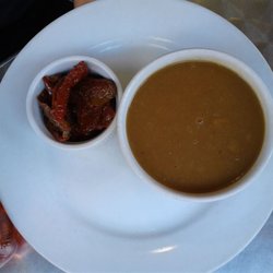 Fresh - Lentil soup + sundried tomatoes
