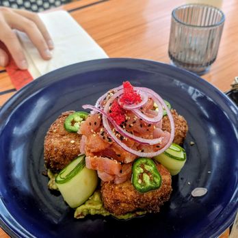 Pier 52 - Poke tuna appetizer - Seafood Near Me - Fall River, Massachusetts
