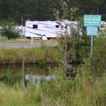 Caine's Creekside RV Park - Kids can enjoy fishing. - RV Parks Near Me - Hahira, Georgia Caine's Creekside RV Park - Kids can enjoy fishing. - RV Parks Near Me - Hahira, Georgia